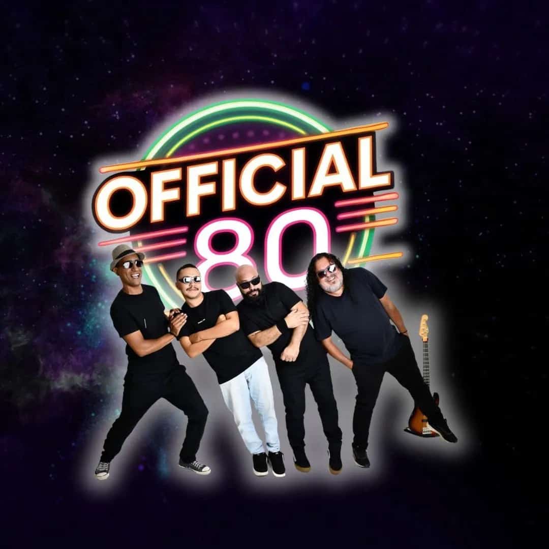 Banda Official 80 faz show em Belo Horizonte/MG no Mister Rock no dia sábado, 21 de março de 2026, às 17:00.
O evento será do estilo Rock e promete reunir fãs para uma noite especial de música ao vivo.
O show acontece no Mister Rock, um espaço conhecido por receber eventos na cidade de Belo Horizonte.
Endereço: Avenida Tereza Cristina, 295 - Prado.
Consulte informações e ingressos nos canais oficiais do evento.
Instagram do local: https://www.instagram.com/misterrockbar/. Instagram do artista: https://www.instagram.com/bandaofficial80/.
O show de Banda Official 80 promete atrair fãs na cidade de Belo Horizonte.
Perguntas frequentes sobre o evento:
Pergunta: Quando acontece o show de Banda Official 80 em Belo Horizonte?
Resposta: O show acontece sábado, 21 de março de 2026 às 17:00.
Pergunta: Onde acontece o evento?
Resposta: O evento acontece no Mister Rock em Belo Horizonte. - Banda Official 80 em Belo Horizonte no Mister Rock sábado 21 de março de 2026 às 17h
