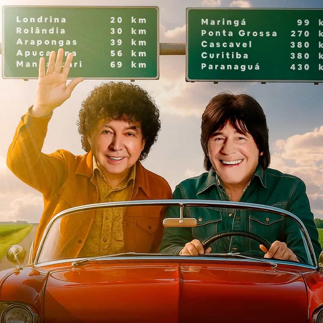 Teodoro e Sampaio é uma dupla sertaneja formada em 1980, conhecida por sucessos como 'Vestido de Seda' e 'Paixão Proibida'. Veja a agenda no Rolê Agora.