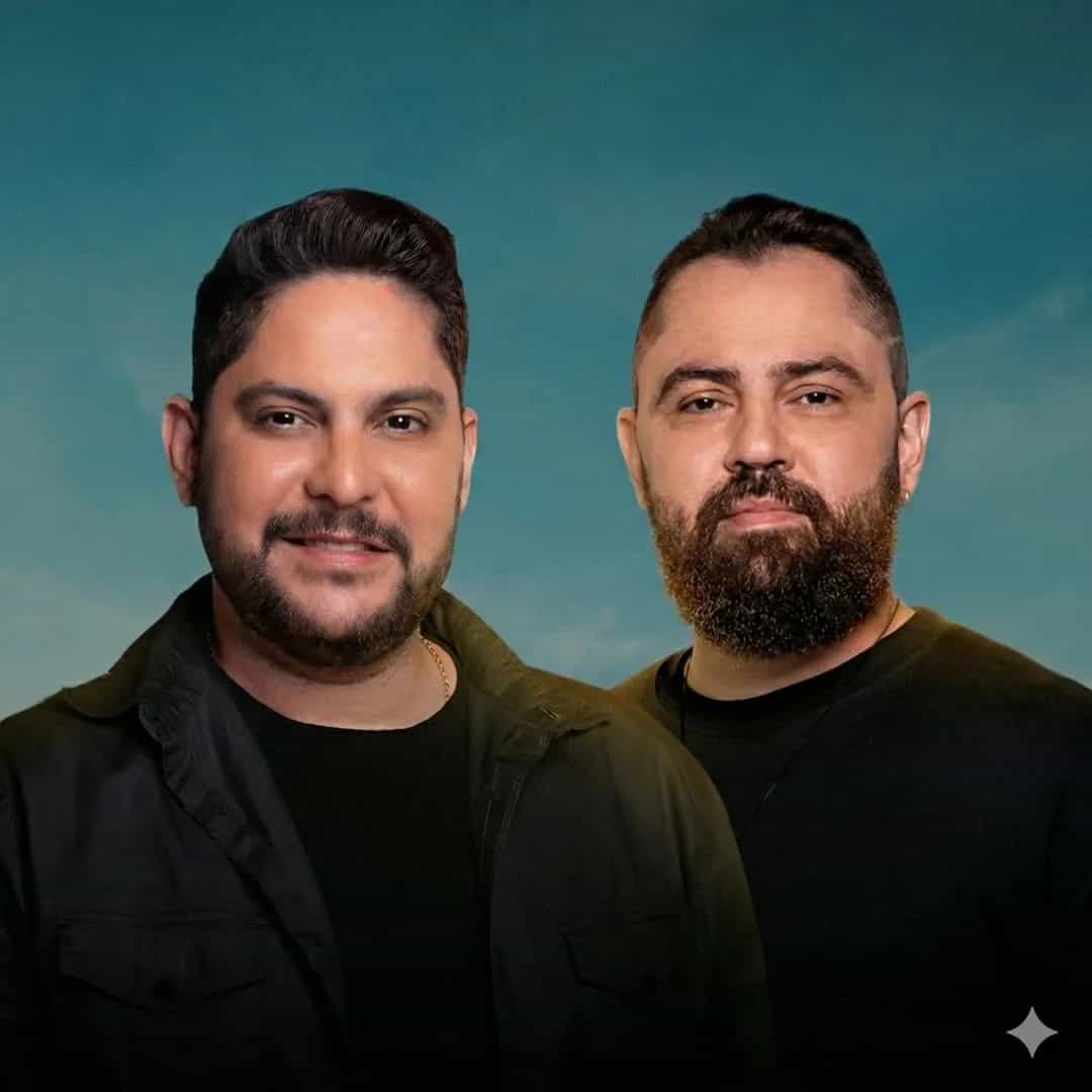 Jorge e Mateus é uma dupla sertaneja formada em 2005 em Goiás, conhecida por hits como 'Pode Chorar' e 'Amo Noite e Dia'. Veja a agenda no Rolê Agora.