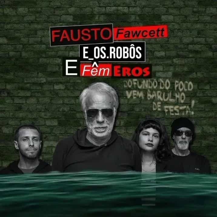 Fausto Fawcett e os Robôs Efêmeros na Virada Cultural 2026 em São Paulo, Evento Gratuito no Centro