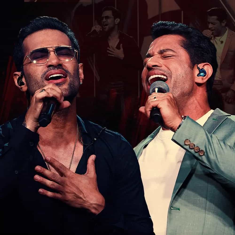 Edy Britto e Samuel é uma dupla sertaneja formada em Goiás, conhecida pelo hit 'Ponto Final'. Destacam-se no cenário sertanejo desde 2011. Veja a agenda no Rolê Agora.