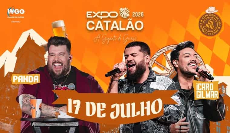 Panda + Icaro E Gilmar - Expo Catalao 2026 Em Catalao
