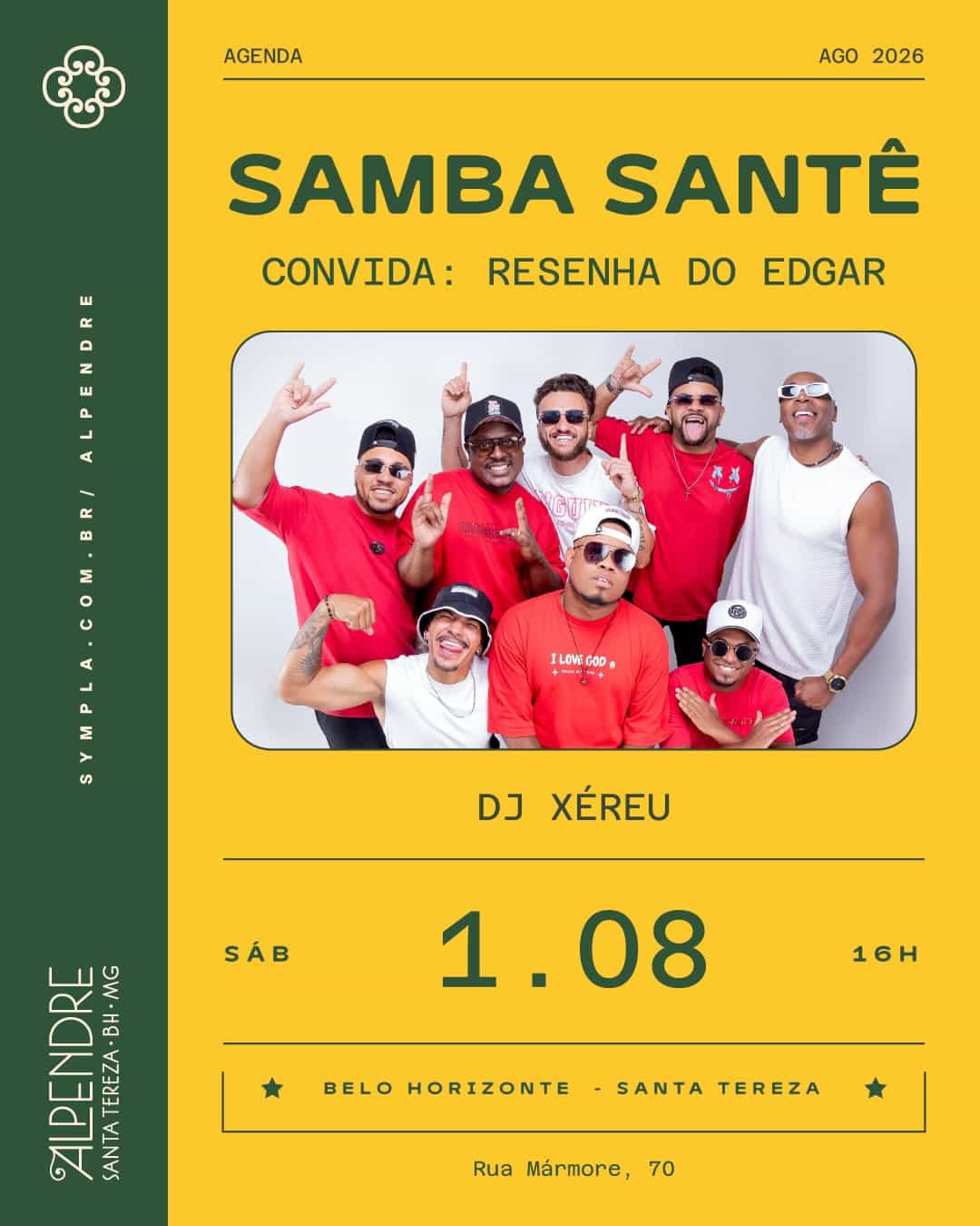 Resenha do Edgar — Samba — Belo Horizonte