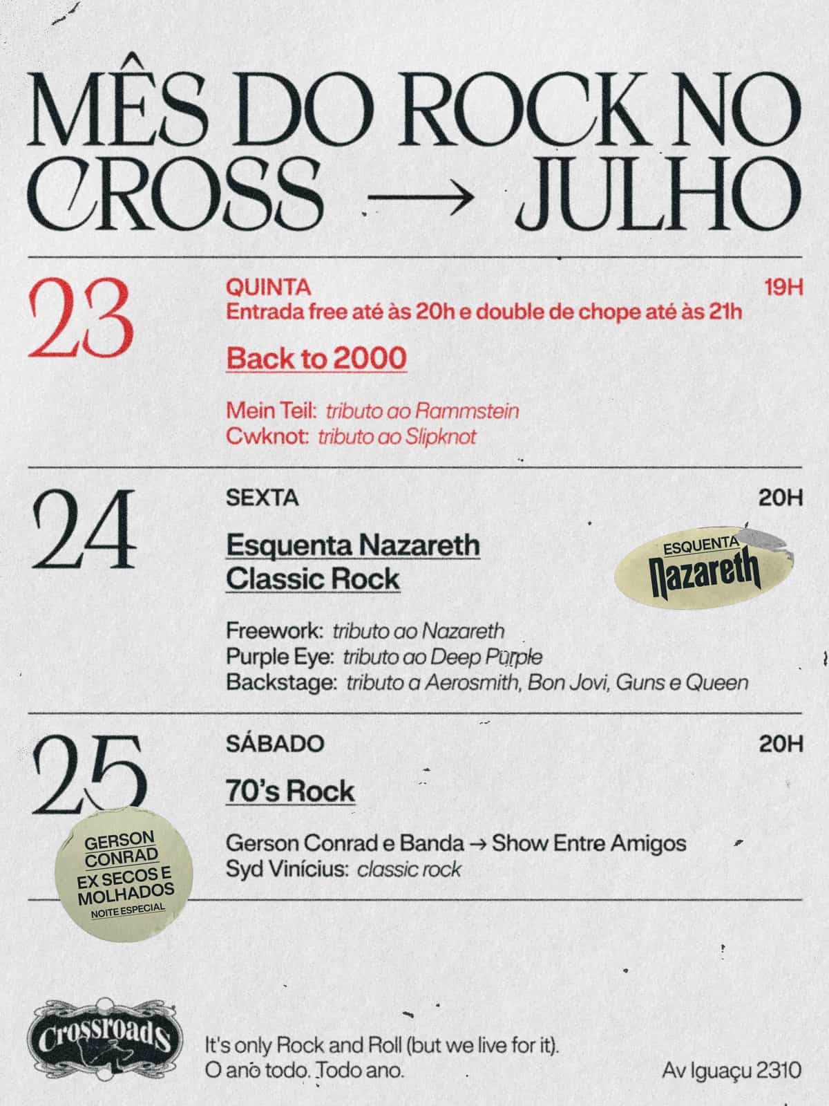 Esquenta Nazareth com Purple Eye — Rock