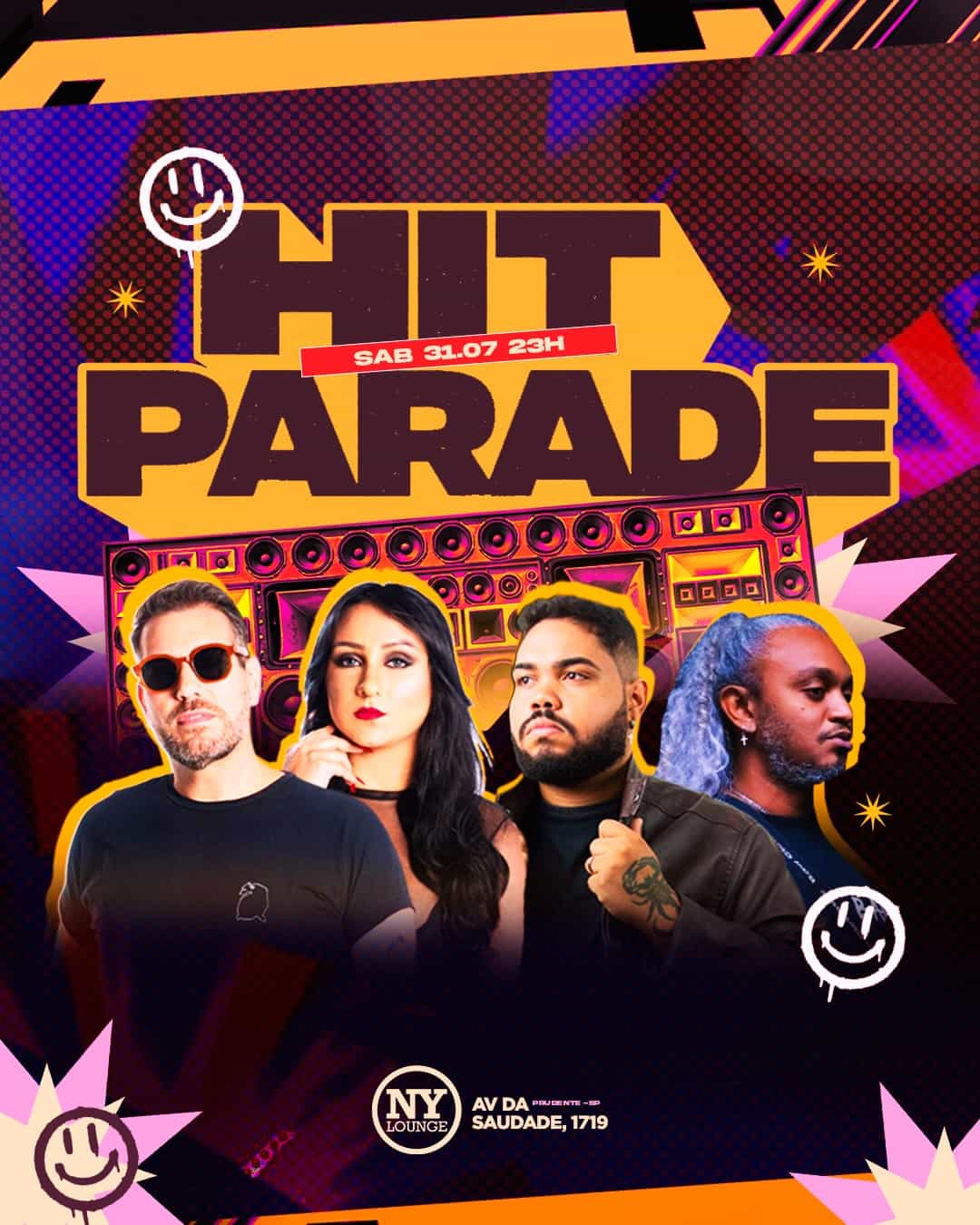 Hit Parade com DJ Zampieri — Discotecagem — Presidente Prudente