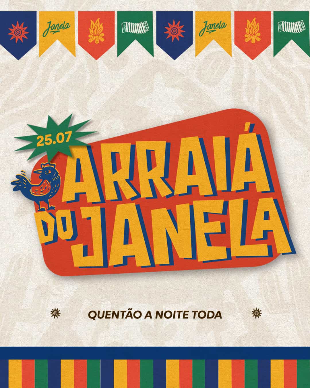 Arraiá do Janela — Discotecagem