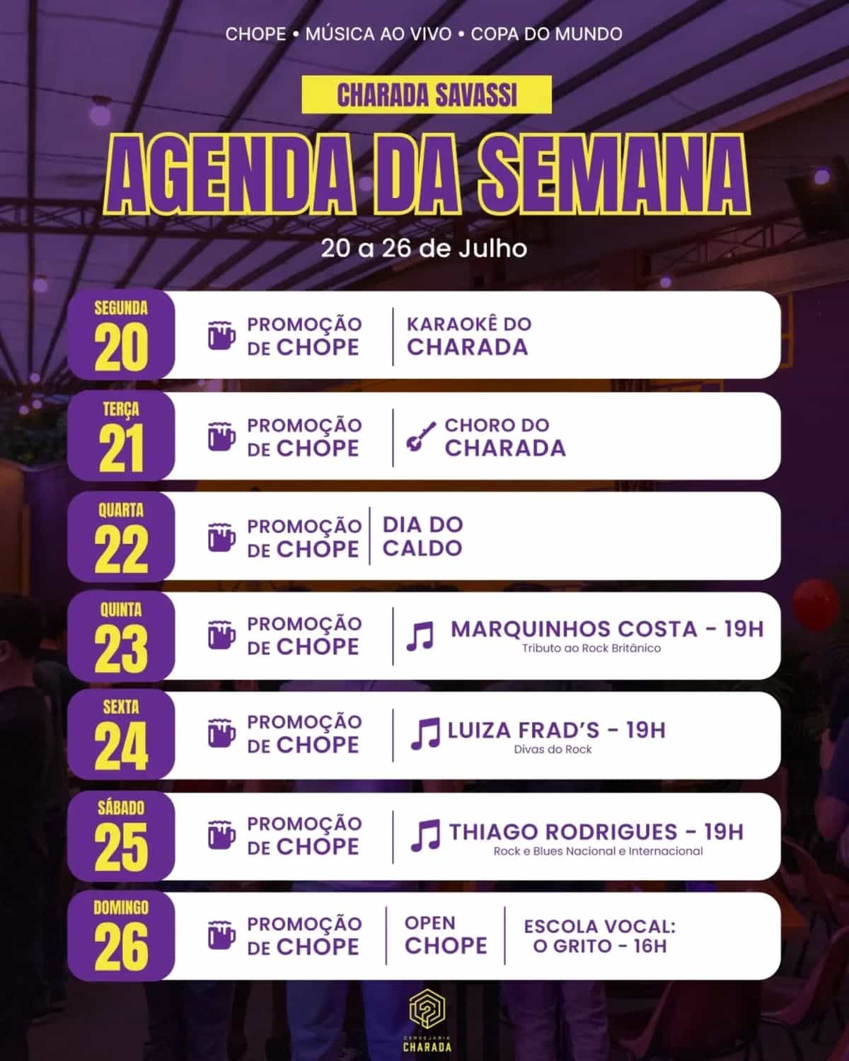 Rock e Blues Nacional e Internacional com Thiago Rodrigues — Rock