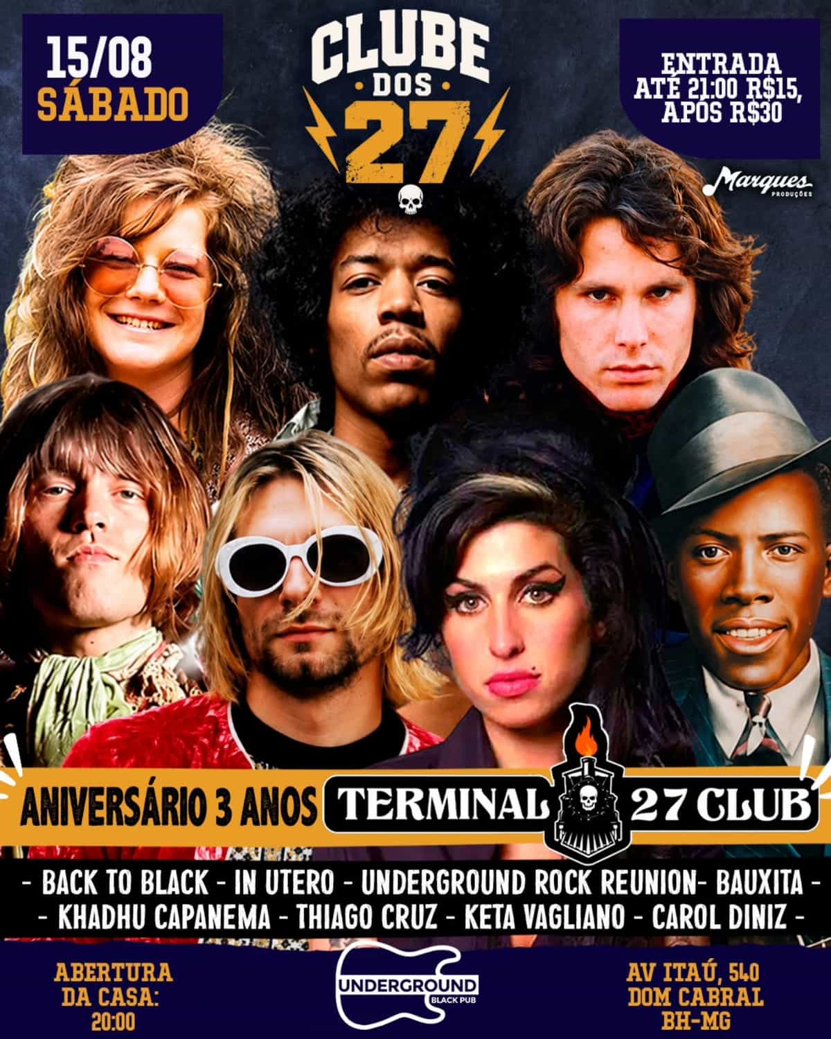 Show com Rhadhu — Rock — Belo Horizonte