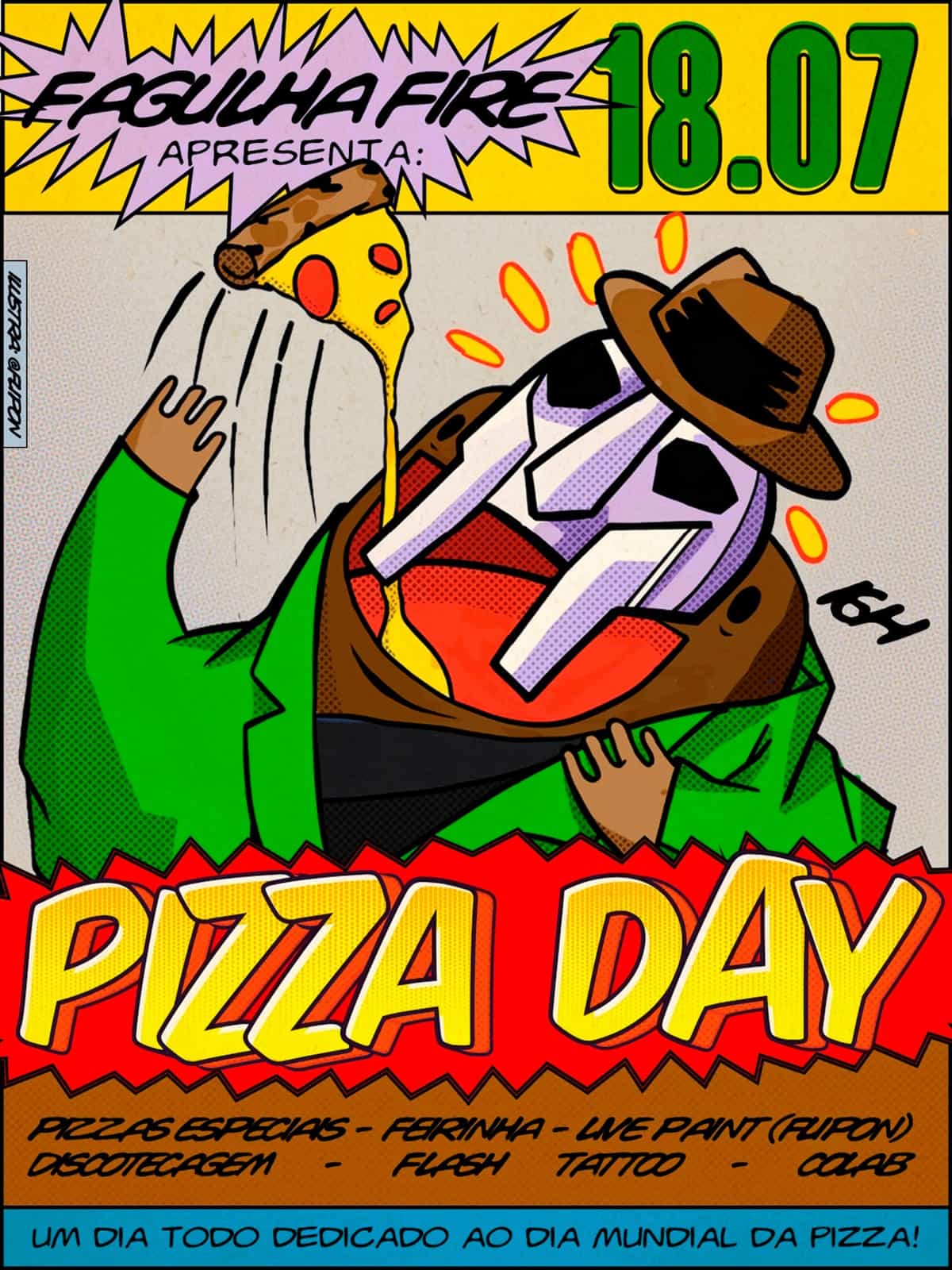 Pizza Day — Comida — Presidente Prudente