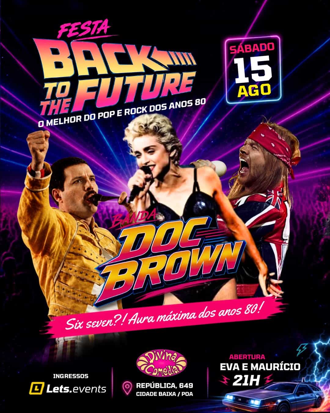 Back to the future-com Eva e Mauricio — flashback — Porto Alegre