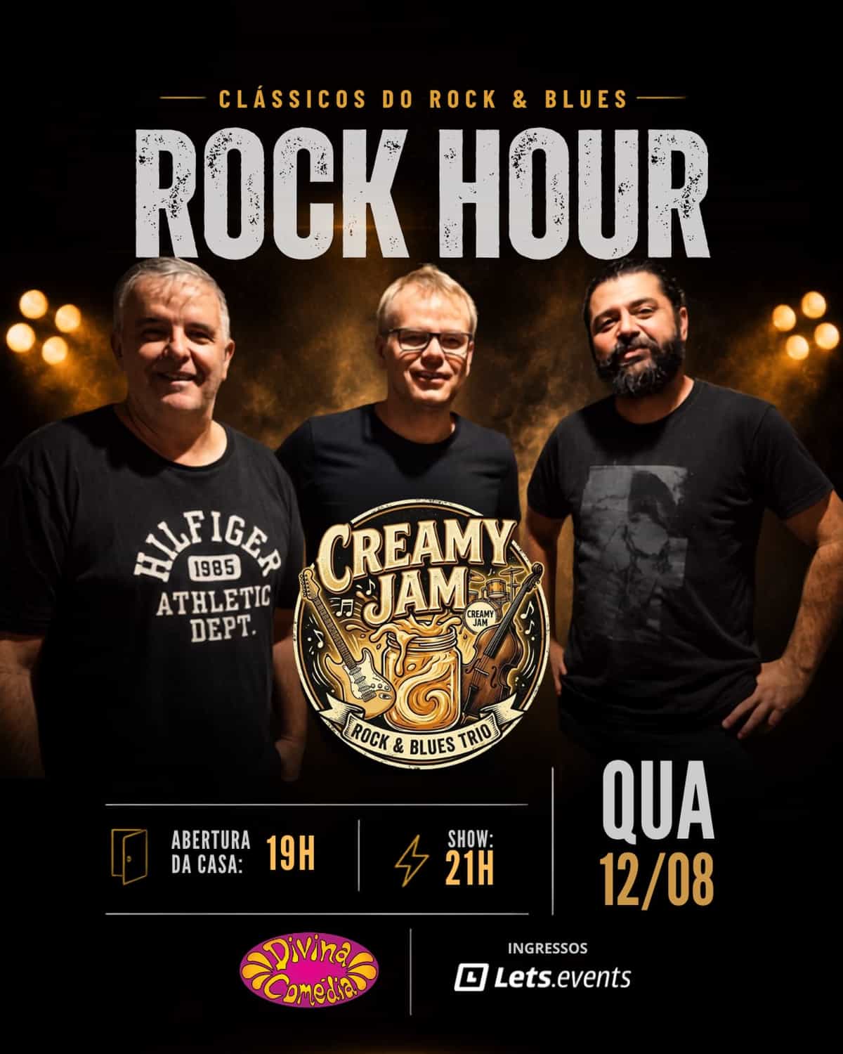 ROCK HOUR-Show com Creamy Jam — Rock — Porto Alegre