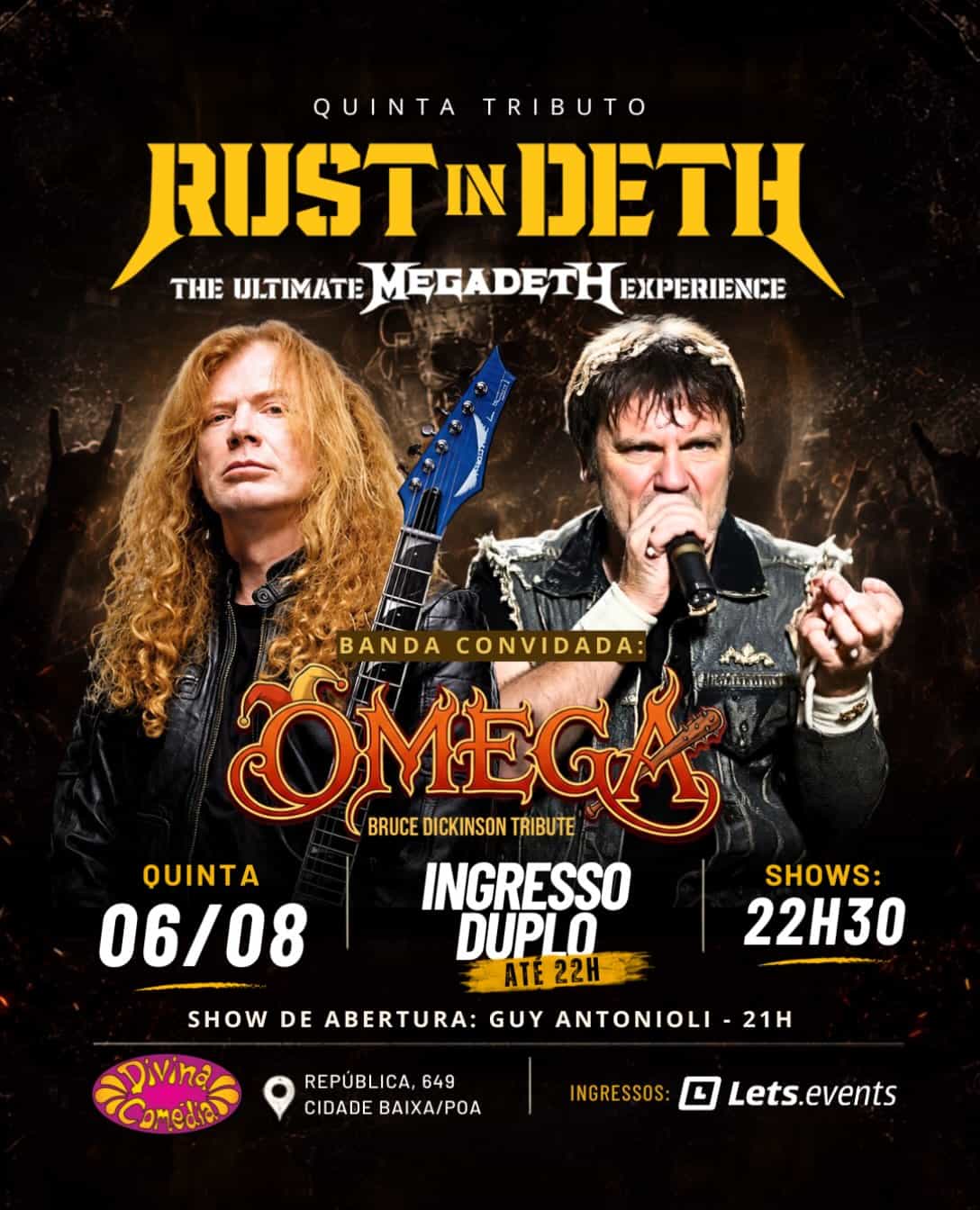 Rust in Death com Rust in Death — Rock — Porto Alegre