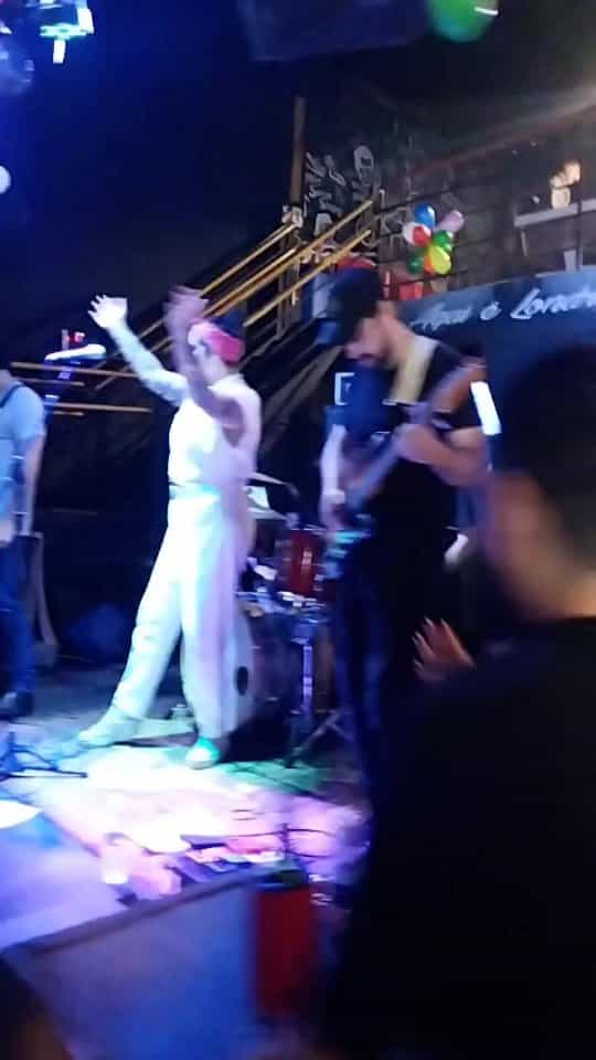 show com Tetrafônica — flashback